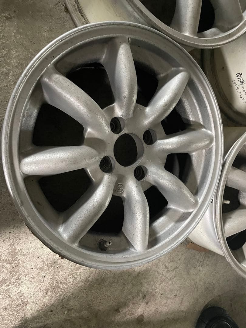 ワタナベ15インチ PCD100 4穴　ef9 eg6 ロードスター