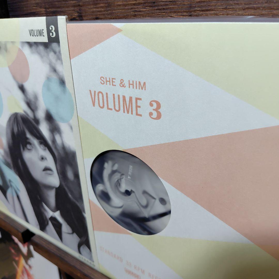 She & Him Volume 3 LPレコード