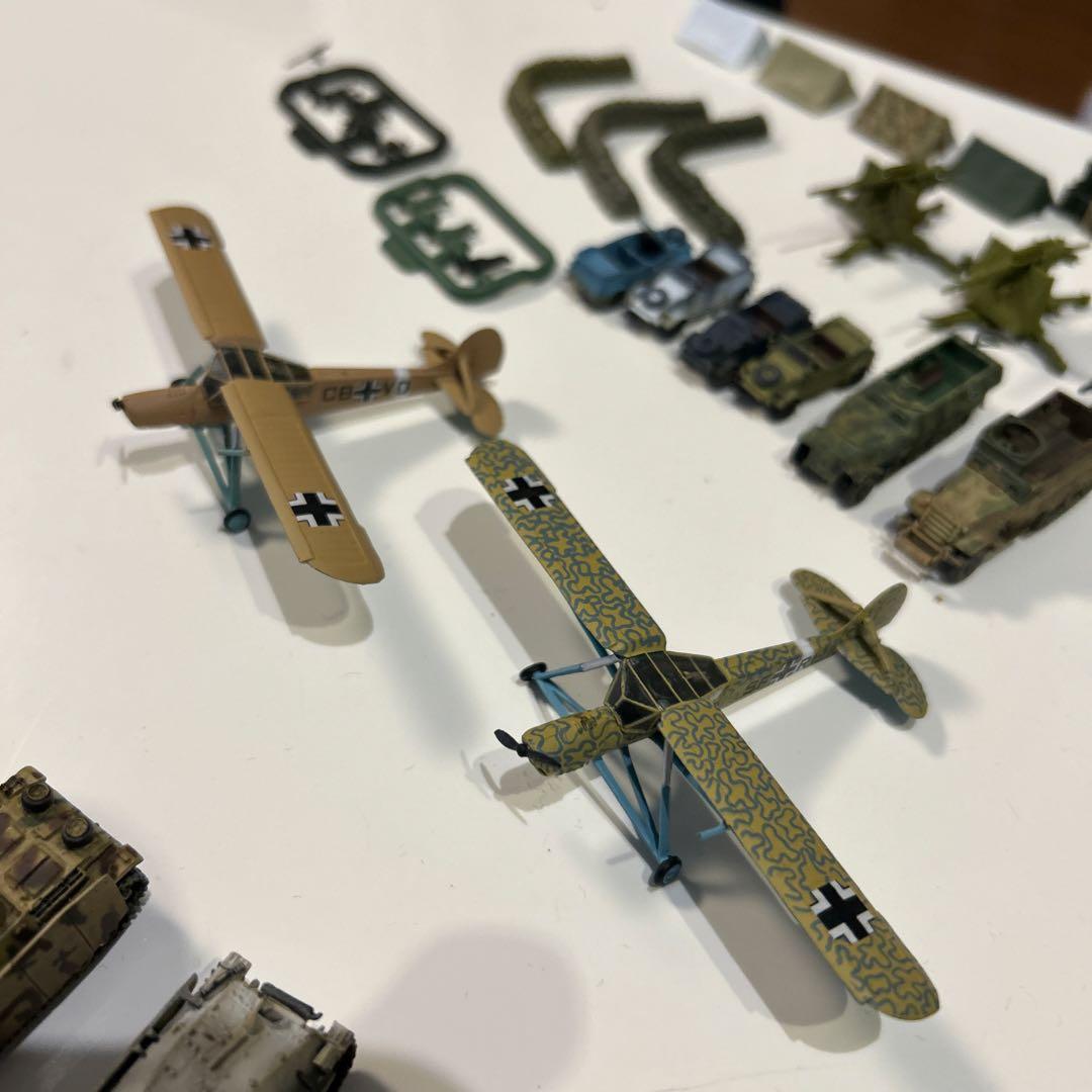 ワールドタンクミュージアム　WW2 戦車68個セットと他装備品等