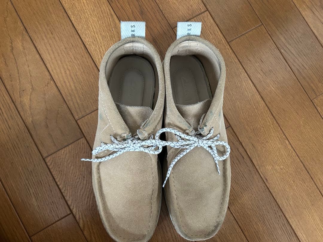 Clarks オリジンワラビー　ベージュ