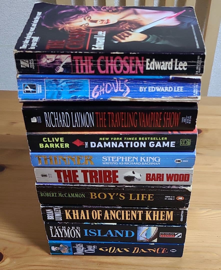 洋書 Horror Set of 10 Novels