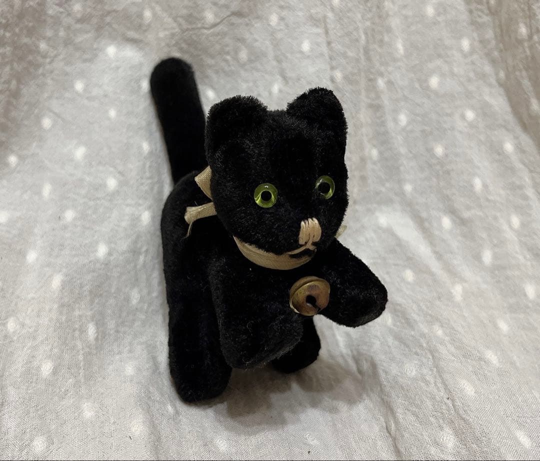 当時物　昭和　ぬいぐるみ　昭和レトロ　猫　ねこ　人形　ビンテージ　ネコ