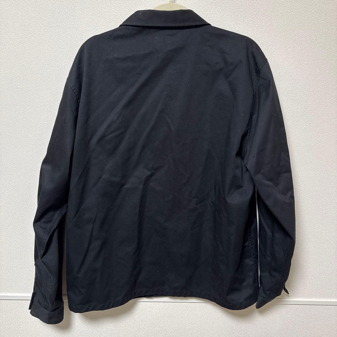 ※あ　Stussy 黒 ジップアップジャケット