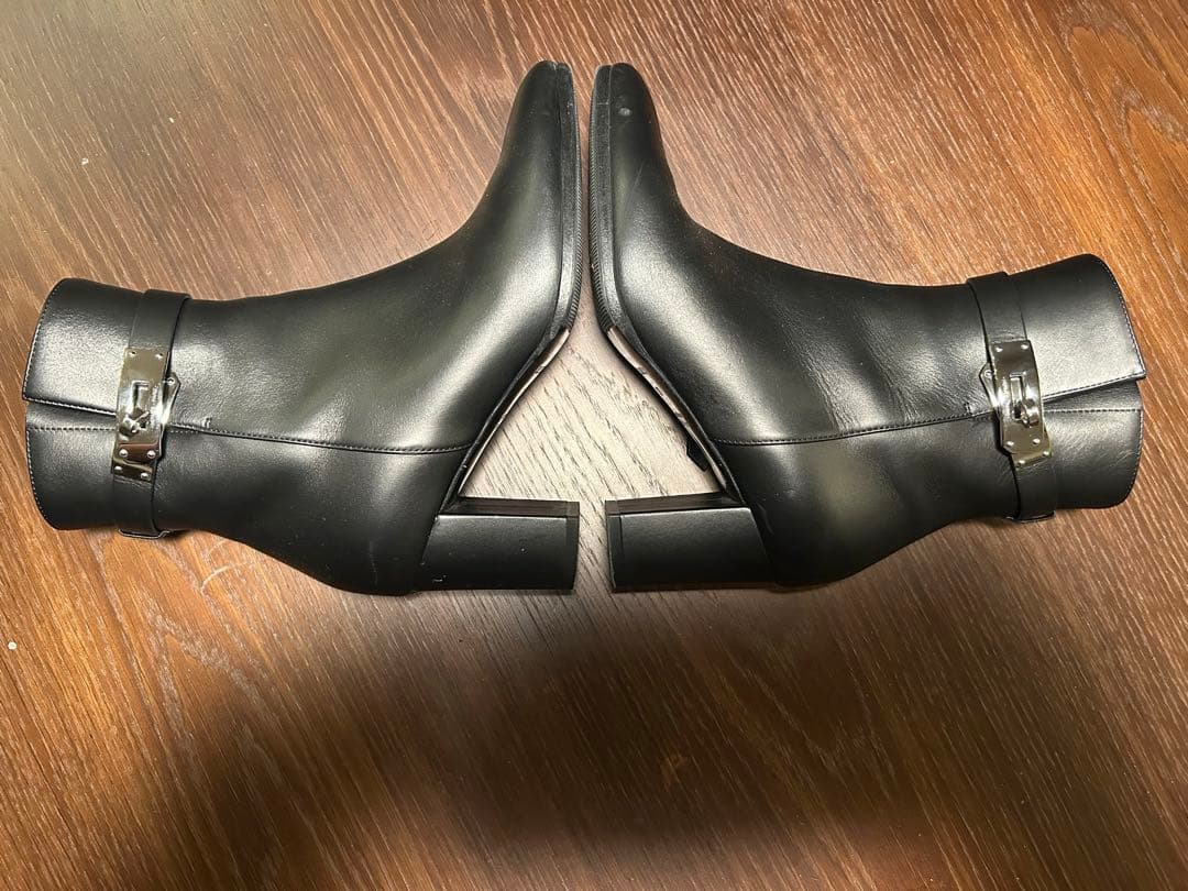 エルメス ショートブーツ サンジェルマン 37