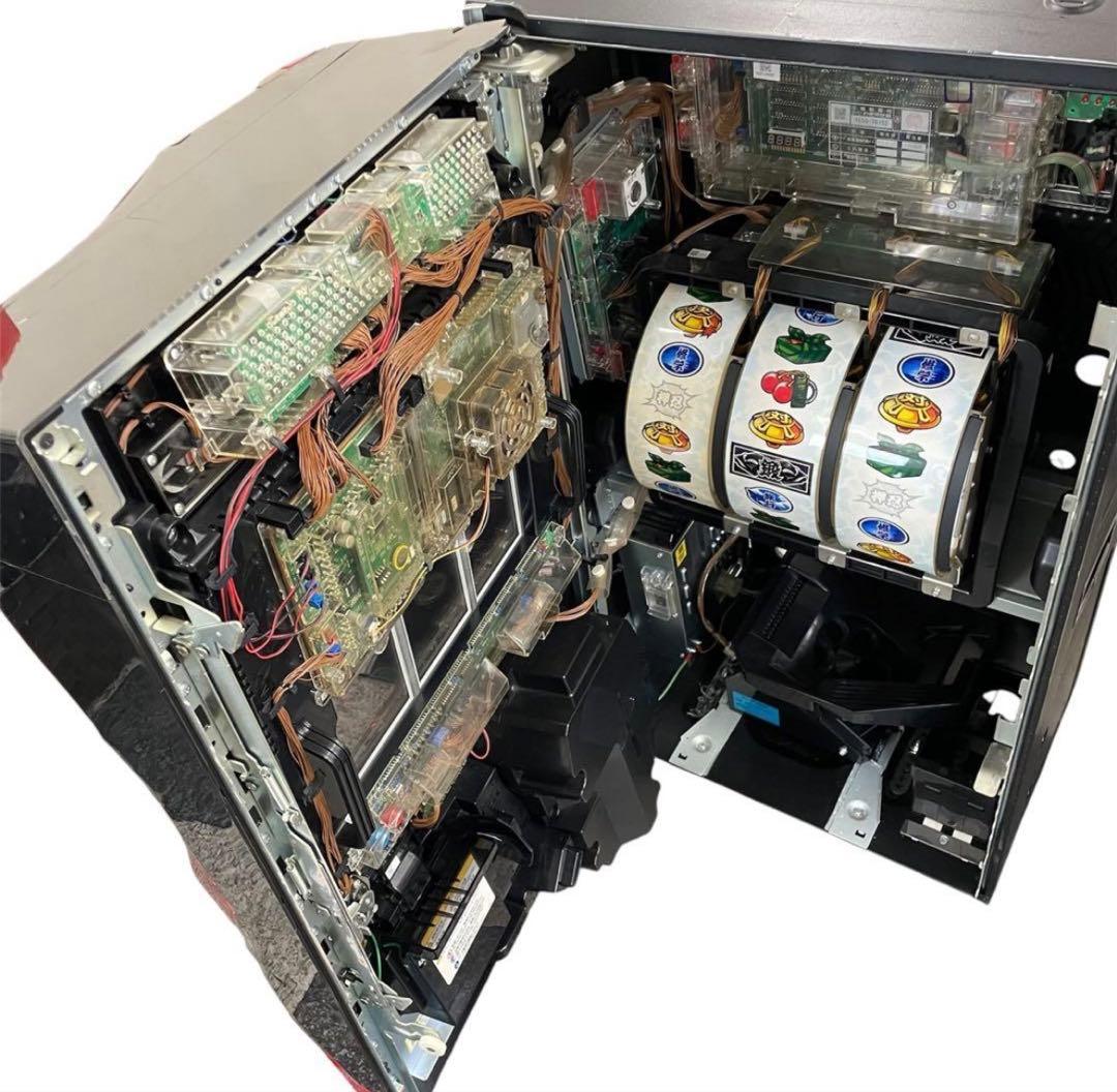 パチスロ　押忍！番長3 実機　メダル使用
