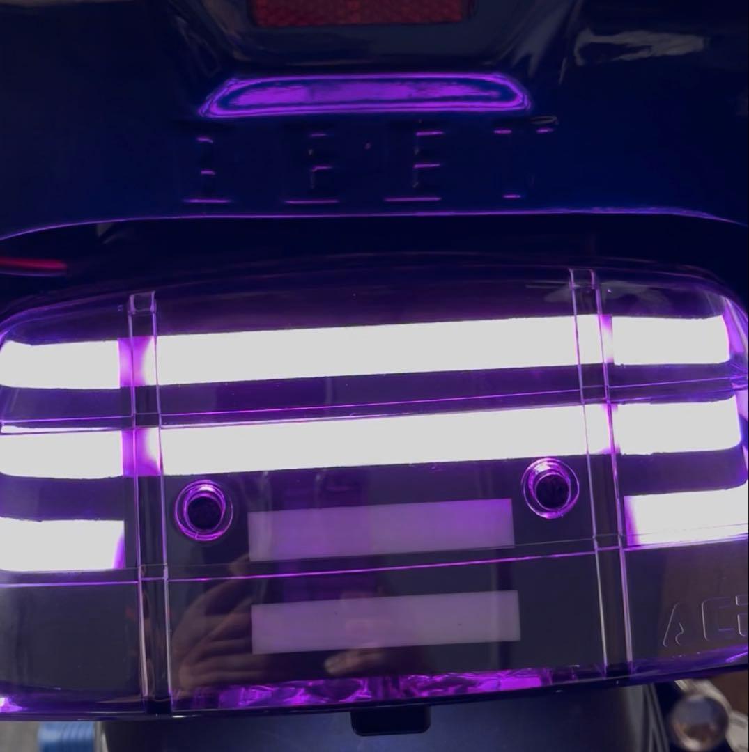 CBX400F RGB テールランプ　流星　ワチャ　流れる　LED