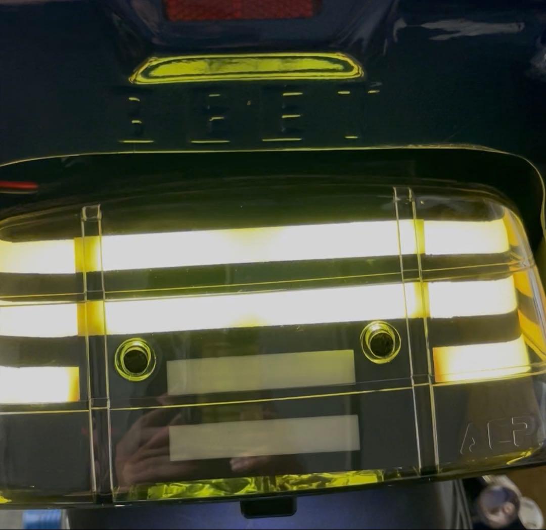 CBX400F RGB テールランプ　流星　ワチャ　流れる　LED