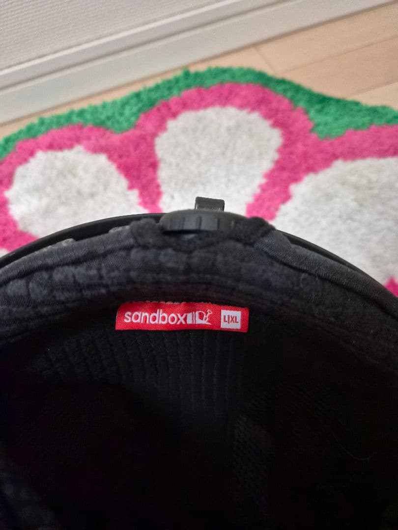 サンドボックス マットブラックヘルメット