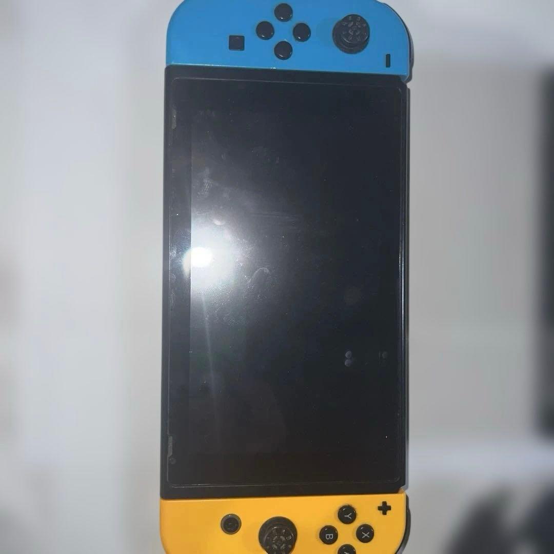 Nintendo Switch 青/黄 本体 ドック付き小さめのプロコンつき