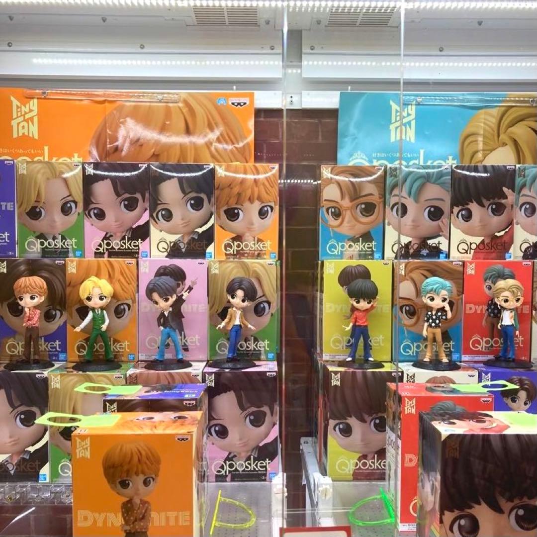 BTS TinyTAN Qposket フィギュア 全14種 フルコンプセット