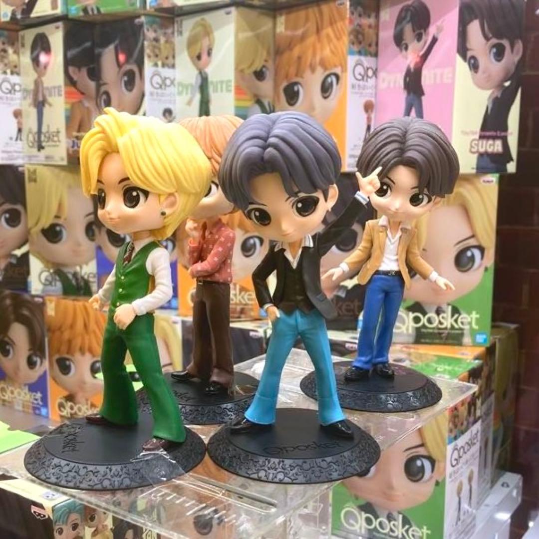 BTS TinyTAN Qposket フィギュア 全14種 フルコンプセット