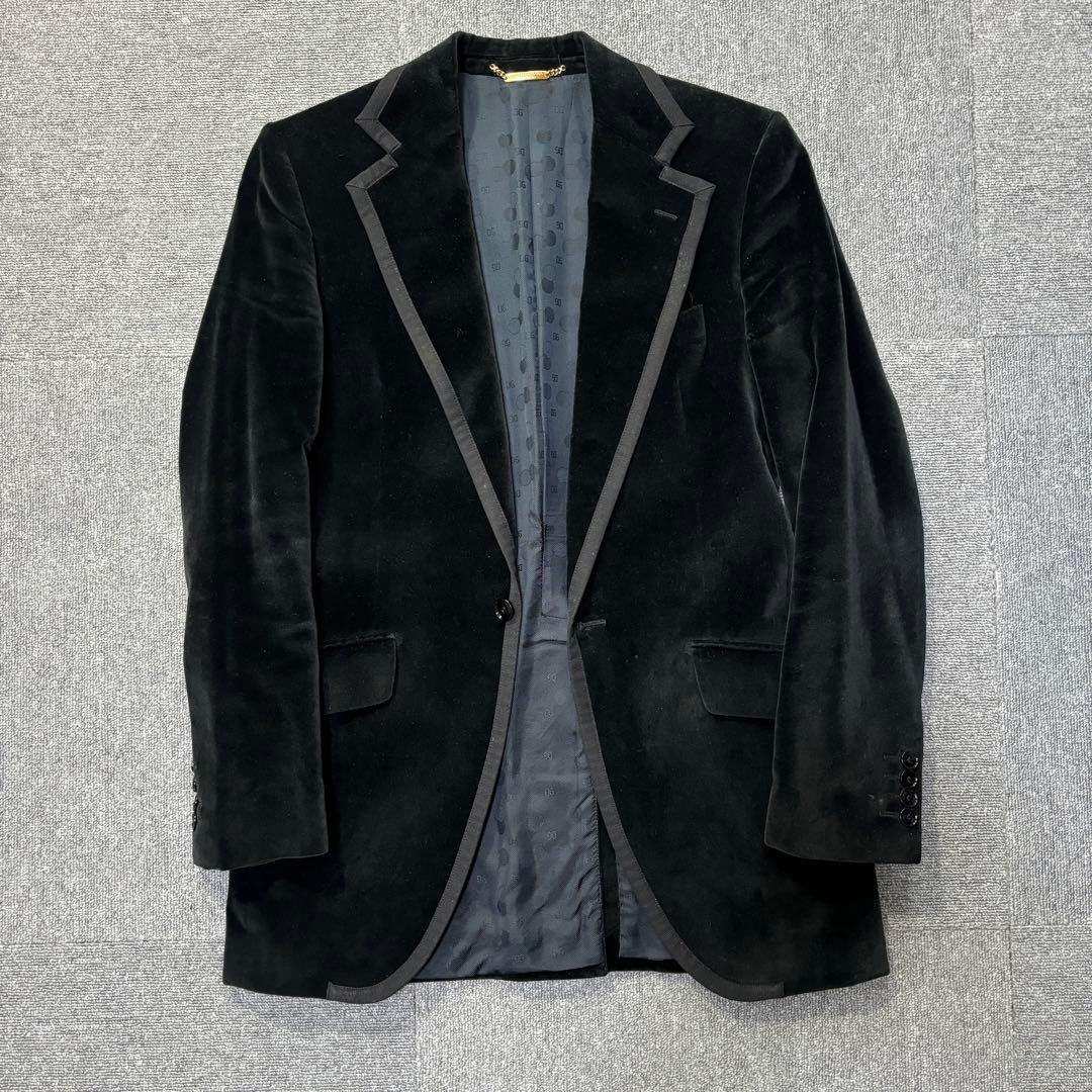 Dolce&Gabbana ベロア 別珍 テーラードジャケット
