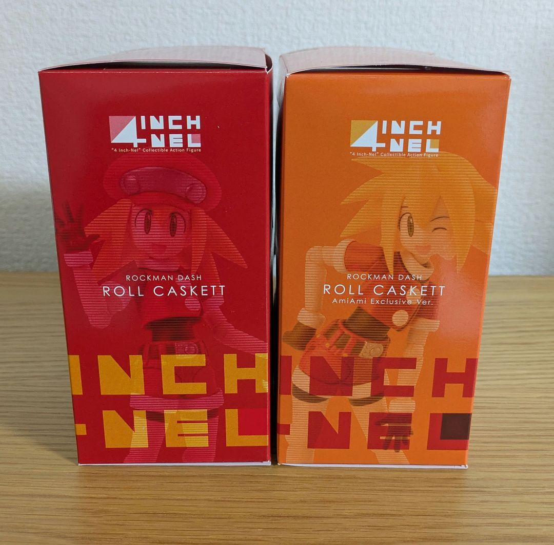 【開封済み】4インチネル ロックマンDASH ロール・キャスケット 2種セット