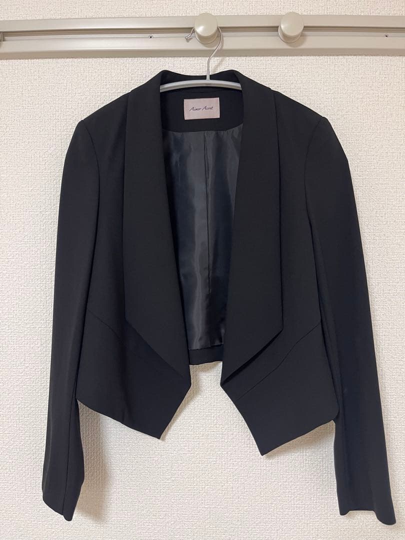 Aimer Acret 黒 テーラードジャケット 9号
