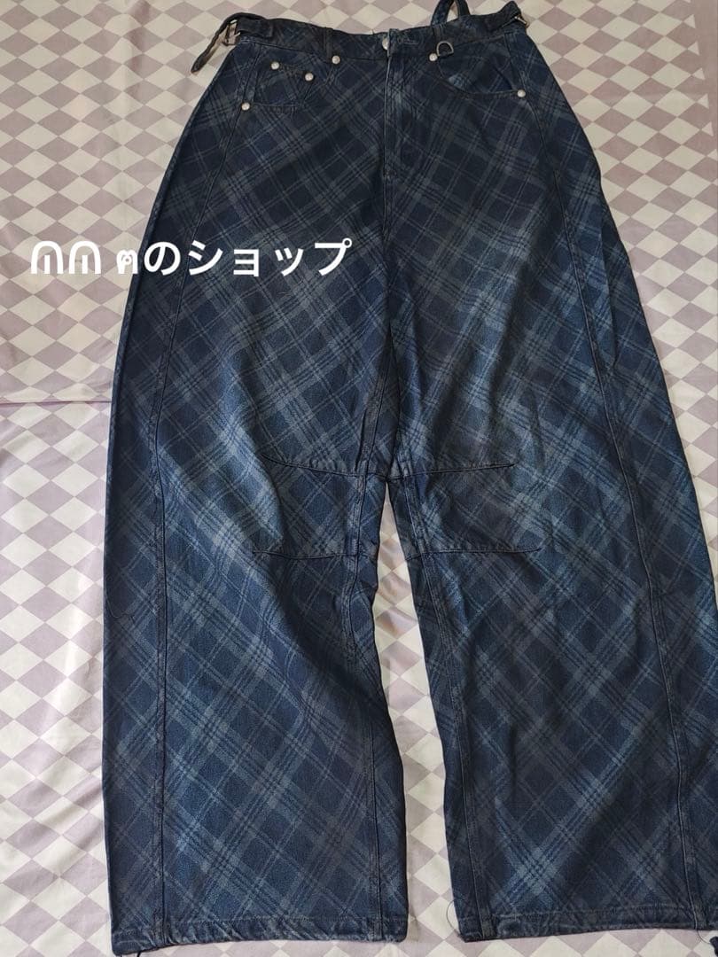 BADBLOOD 紺色 デニムパンツ XS