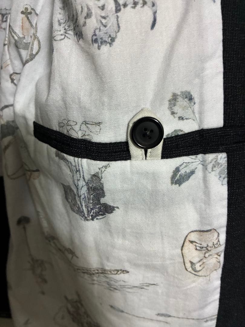 26SS NICENESS T.ROLAND ジャケット CHARCOAL