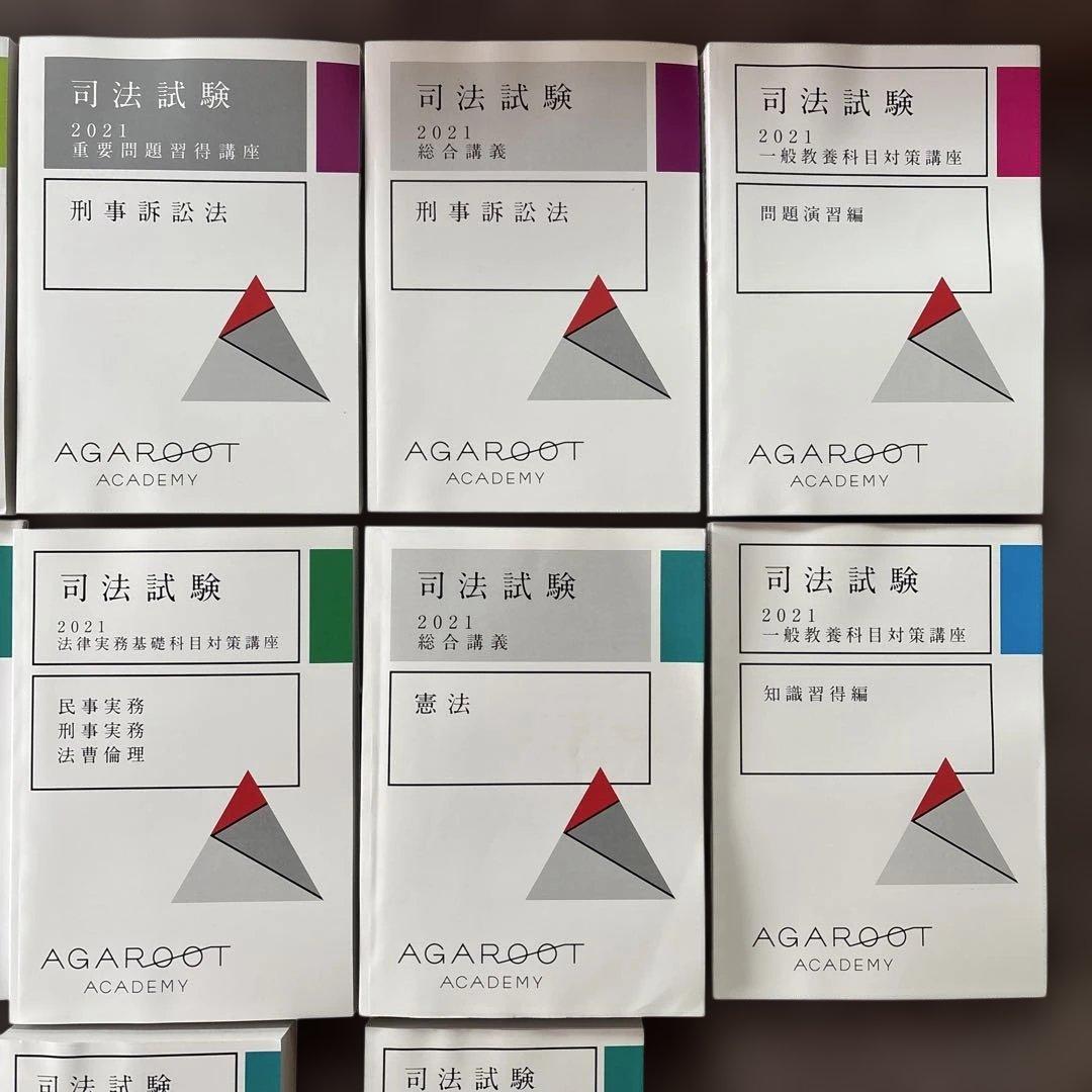2021 短答知識完成講座Ⅱ 民事訴訟法(上)(下) アガルート司法試験テキスト