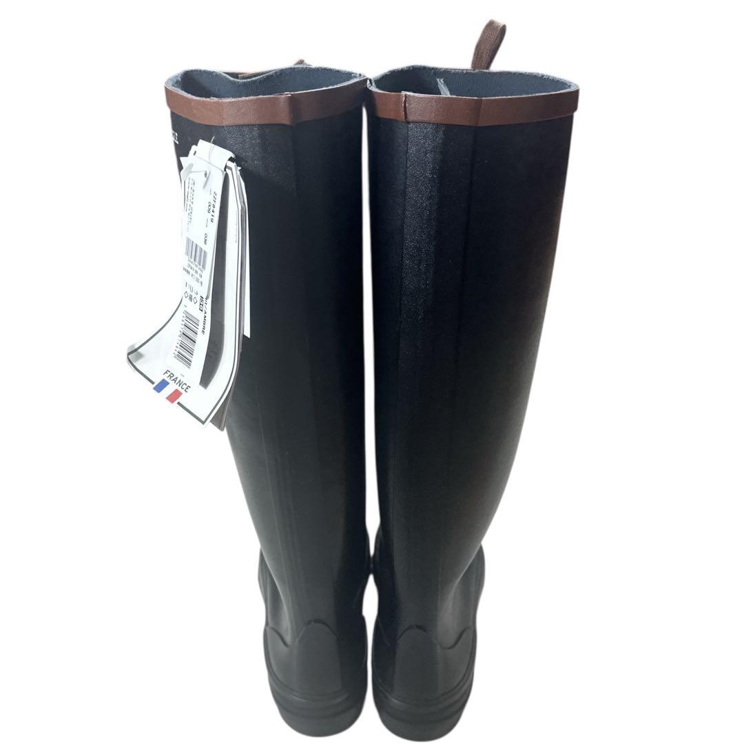 新品 未使用 タグ付き エーグル AIGLE レインブーツ