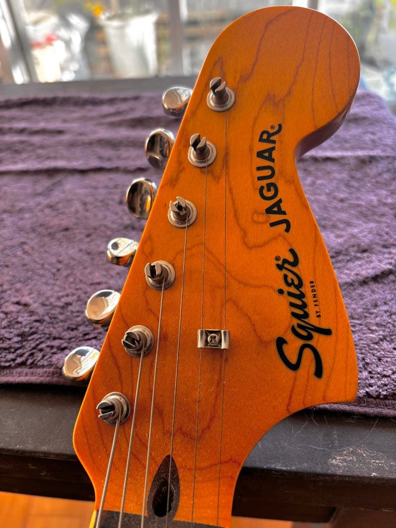 美品 Squier Classic Vibe ’70s Jaguar Black