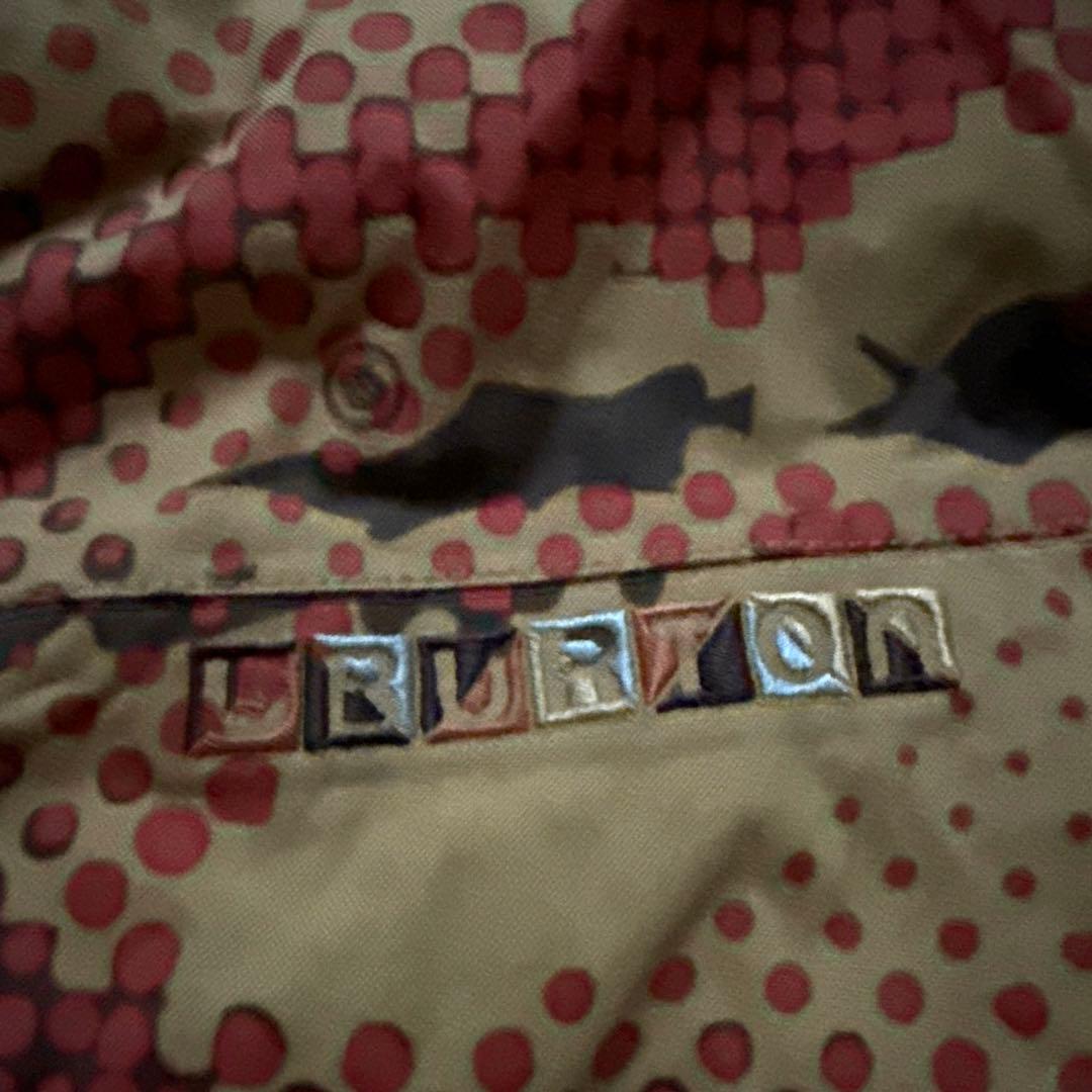 burton バートン　スノーボード　ウエア　スノボー　カモフラ柄
