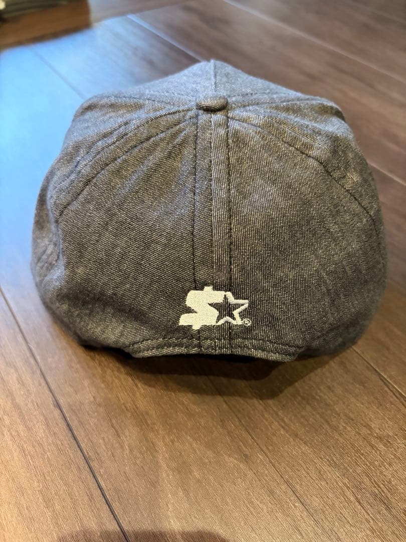 Supreme シュプリーム ブラックデニム　キャップ クラシックロゴ