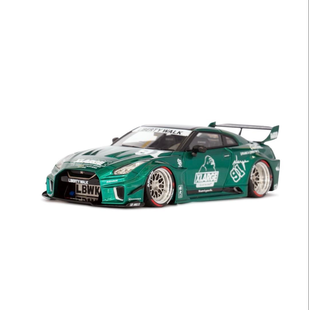 LBWK MINIGT × XLARGE 1/43 NISSAN 35GT緑
