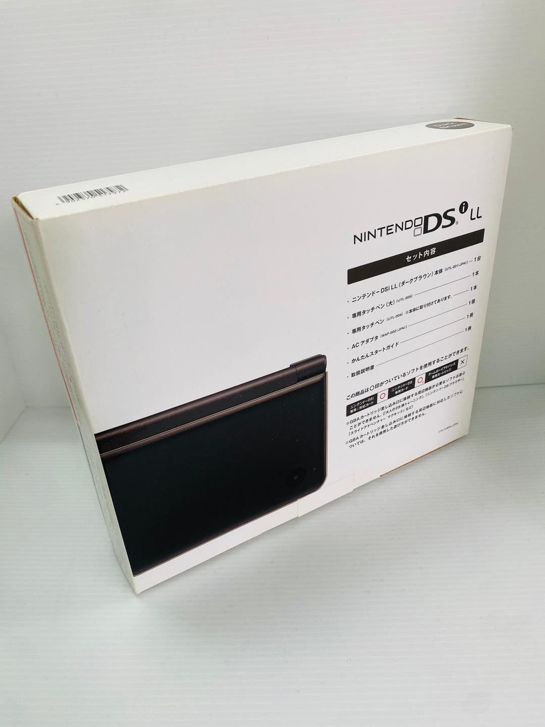 ★未使用品★極美品 ニンテンドーDSi LL ダークブラウン　生産終了 訳