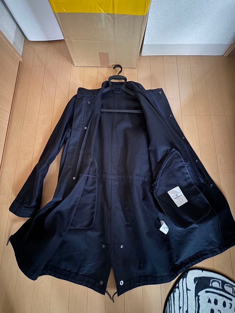 【美品】uniform experiment モッズコート サイズ1 春秋