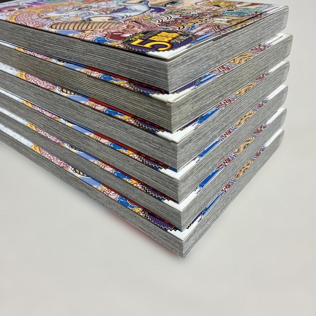 【希少】　ONE PIECE 104巻　初版　帯　ワンピース　6冊セット