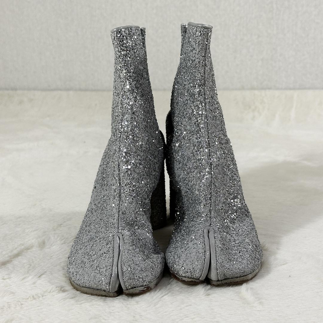 Maison Margiela グリッター 36 23cm タビブーツ