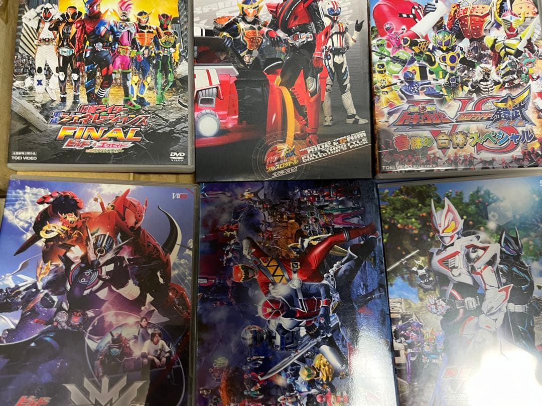 セル版　劇場内　仮面ライダーなど dvd セット　33本