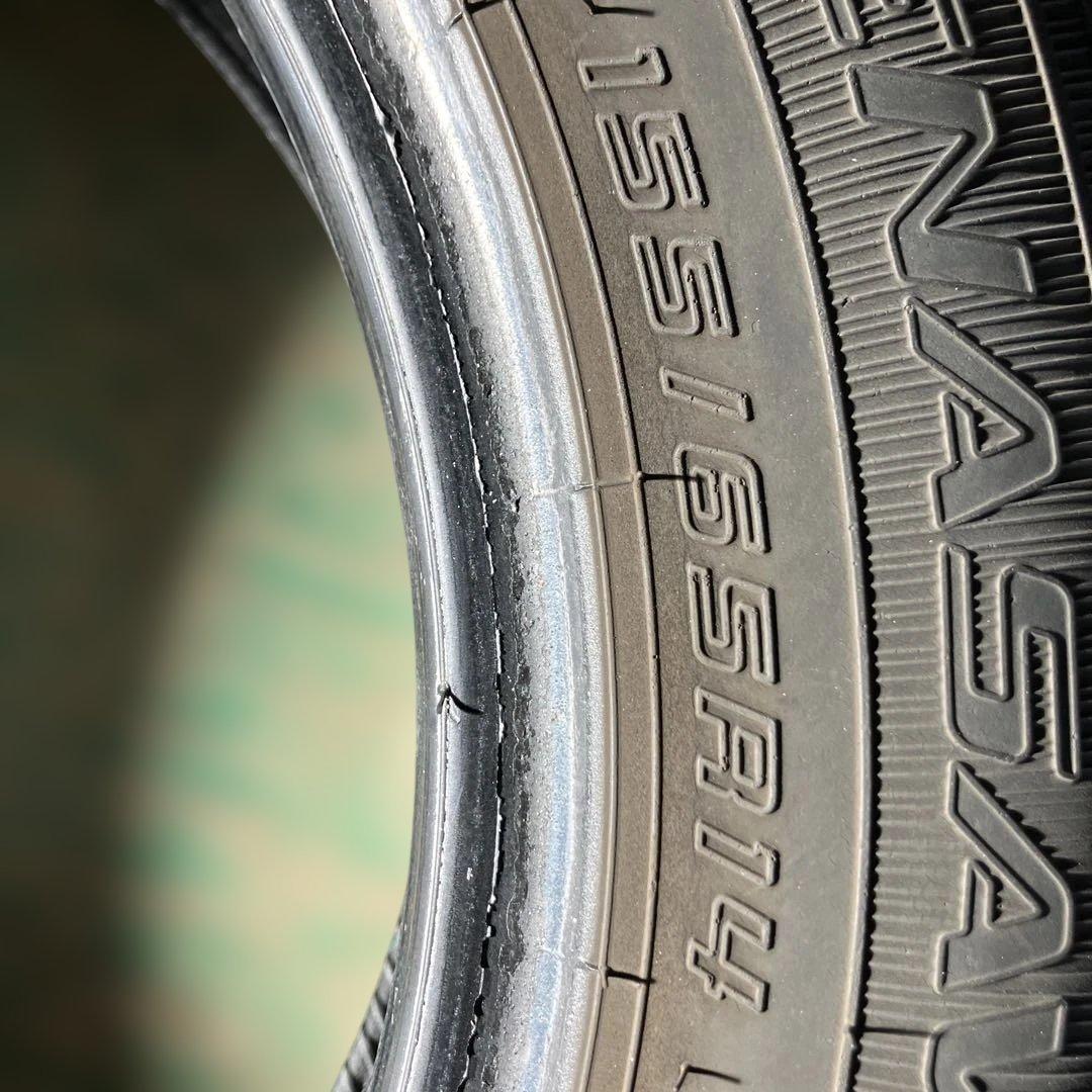 DUNLOP 155/65R14 ENASAVE 4本早い者勝ち
