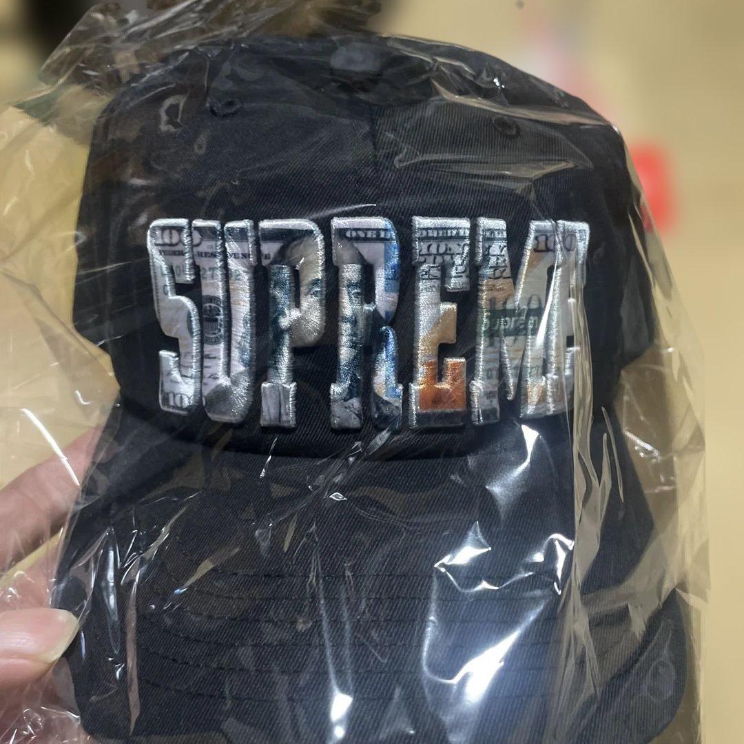 supreme 6panelキャップ
