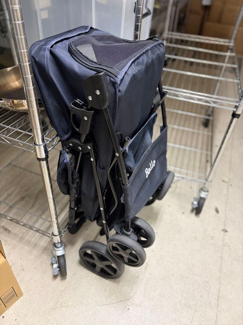 Bello ネイビー ペットカート 小型犬 中型犬