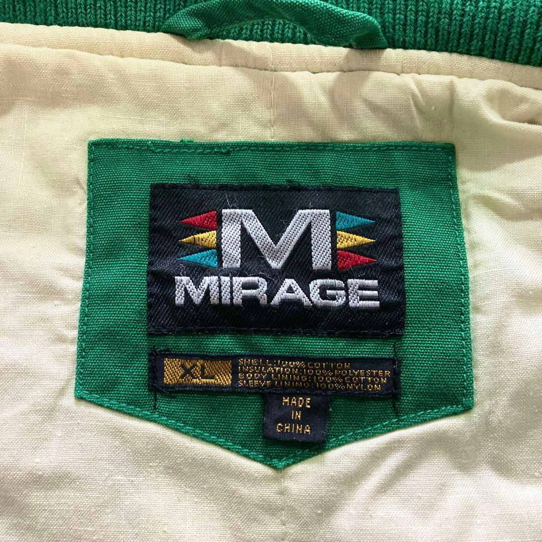 【90s】MIRAGE 75周年EAGLES 中綿 ブルゾン コットンスタジャン