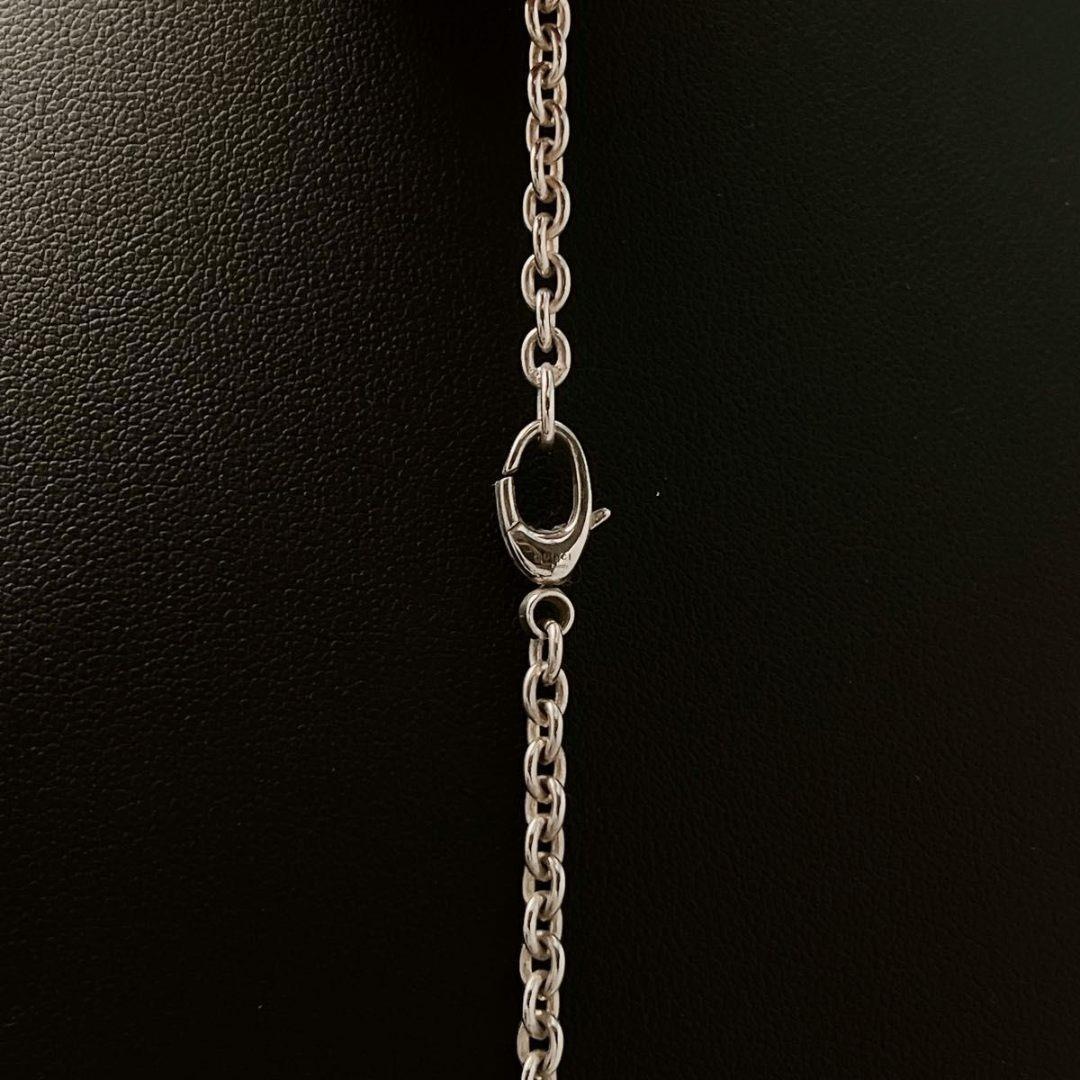 極美品 グッチ GUCCI 925 ネックレス ペンダント シルバー OT655