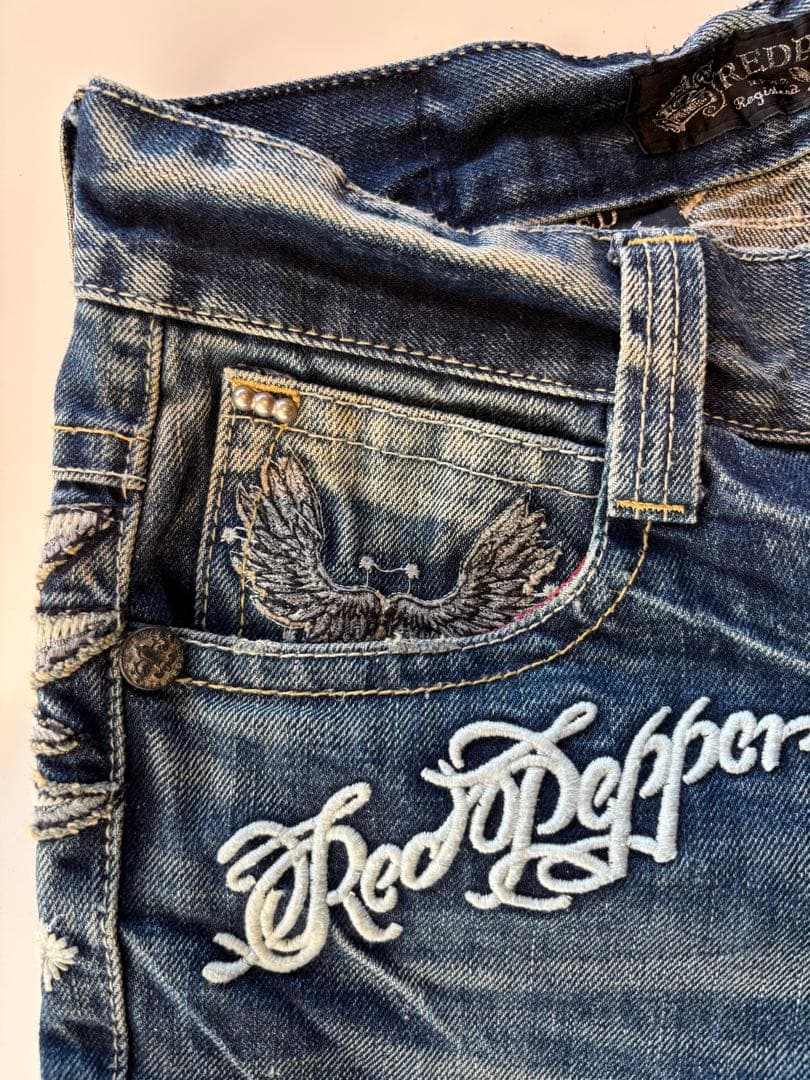 c*n様 Red Pepper レッドペッパー　フレアデニム