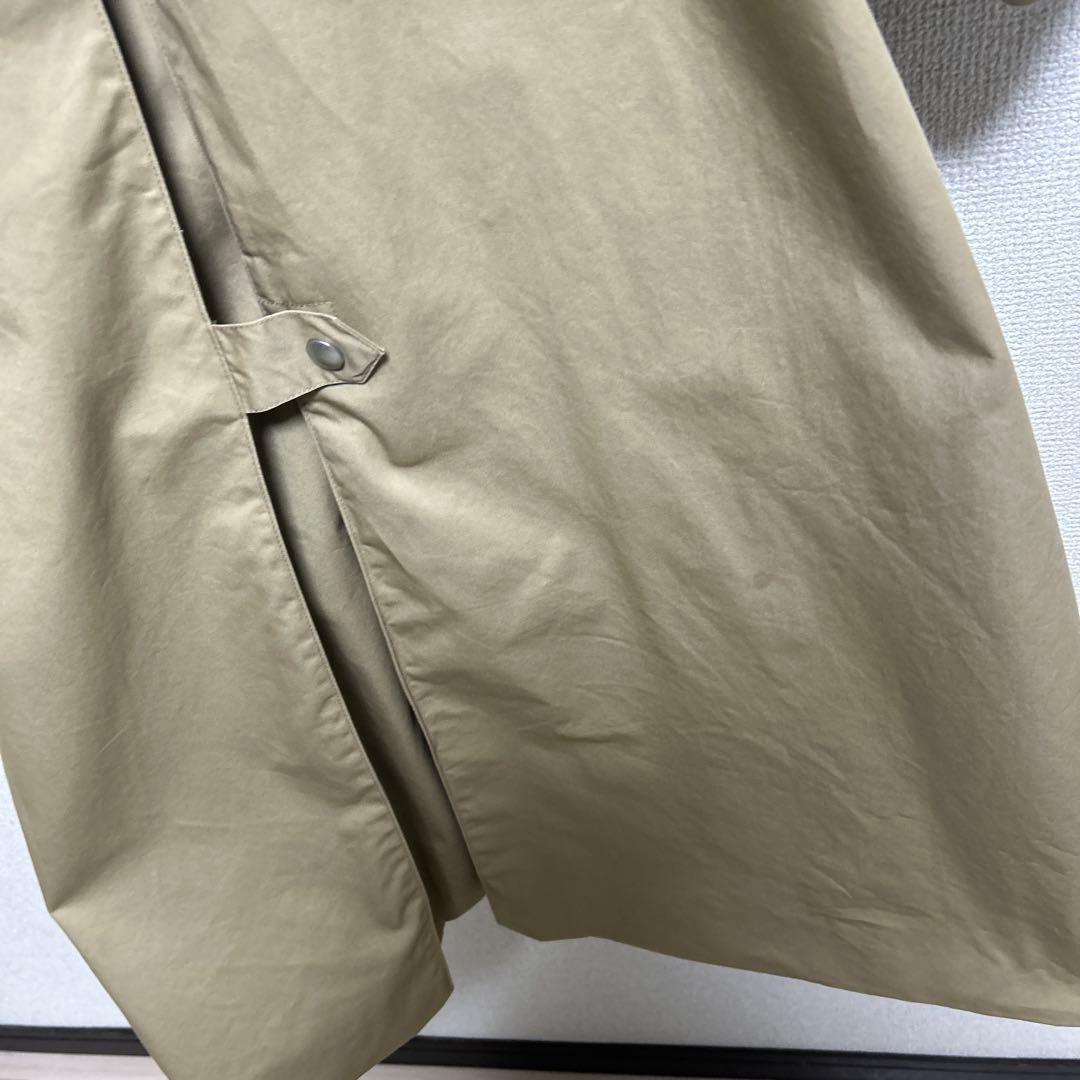 FASHIRU ステンカラーコート　ベージュ　ロング