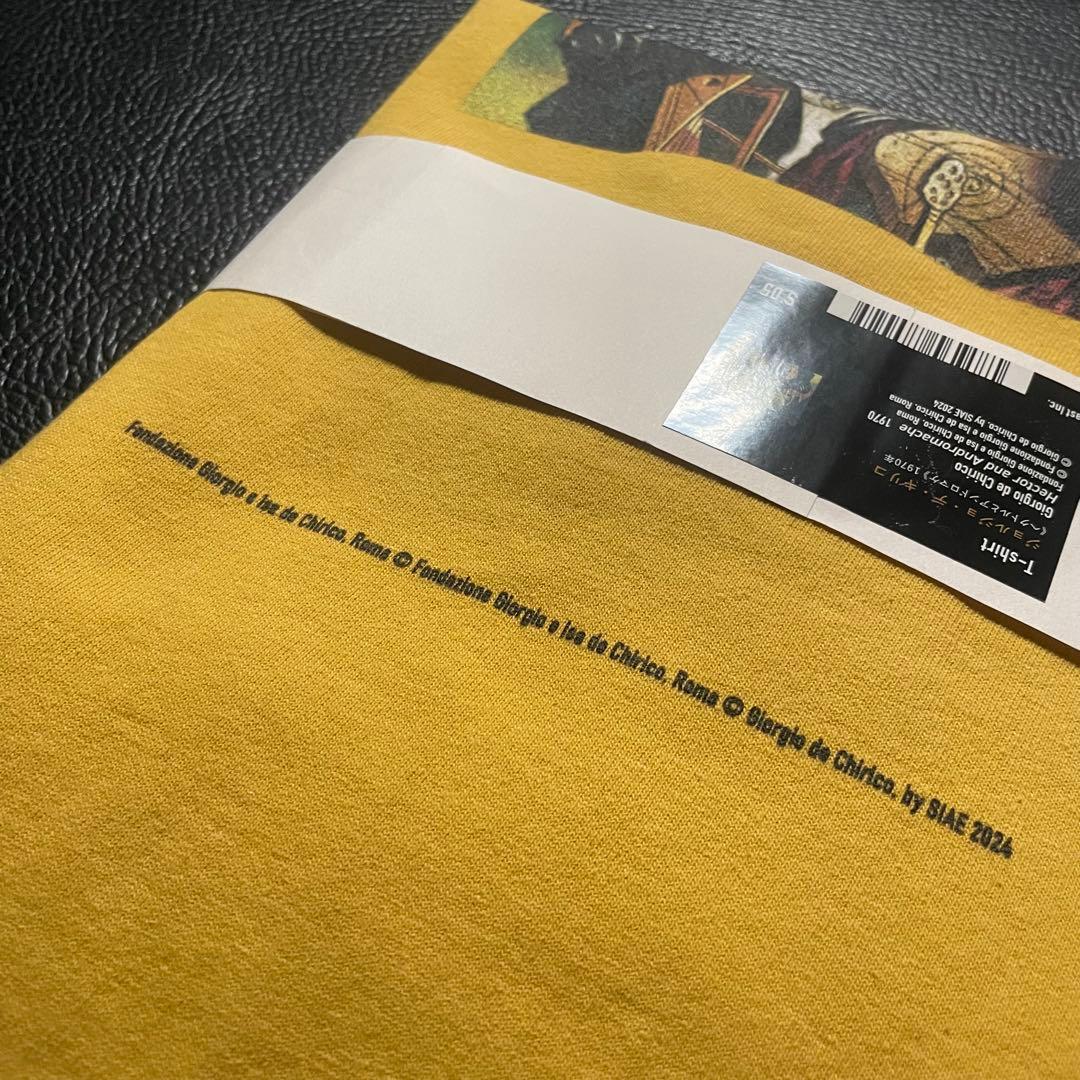 ジョルジョ・デ・キリコ展　Tシャツ　Sサイズ　ヘクトルとアンドロマケ