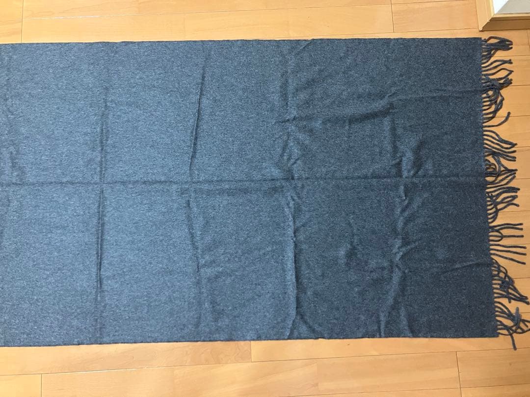 【新品タグ付】エルメス　大判マフラー　カシミヤ100%
