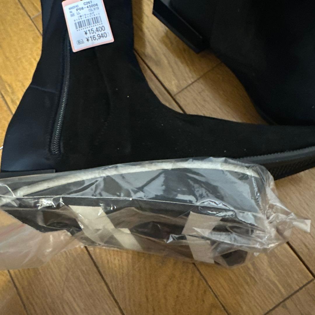 ブラックニーハイブーツ【最終価格】
