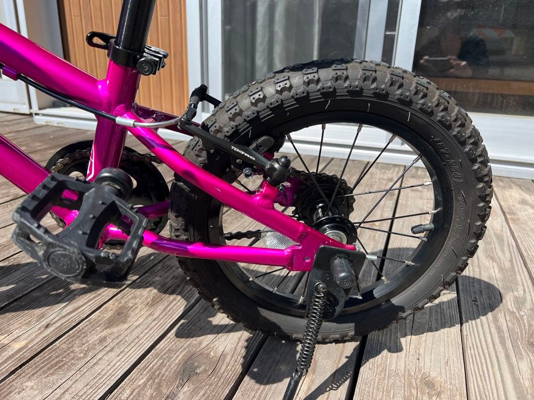 【値下げ】ヨツバサイクル　14インチ 【中古美品】　室内保管　愛知