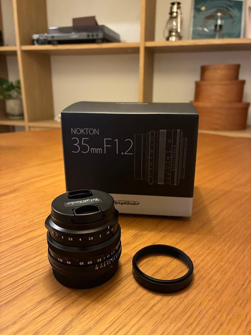 nokton 35mmf1.2 xマウント　新品同等品