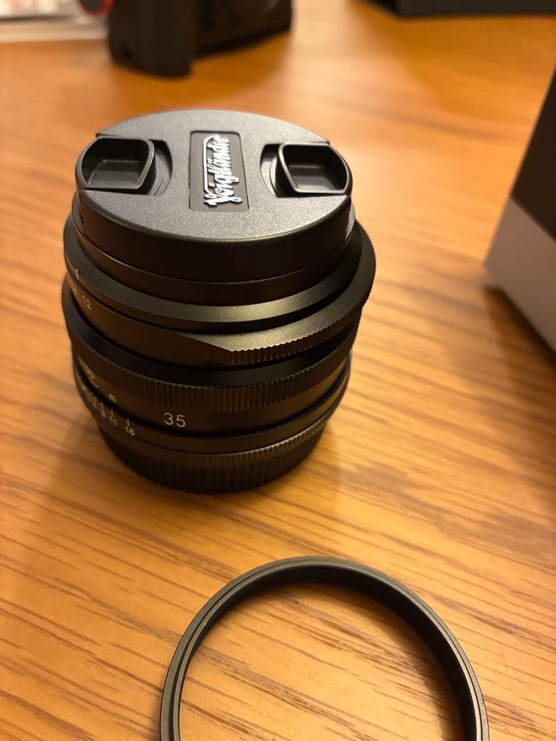 nokton 35mmf1.2 xマウント　新品同等品