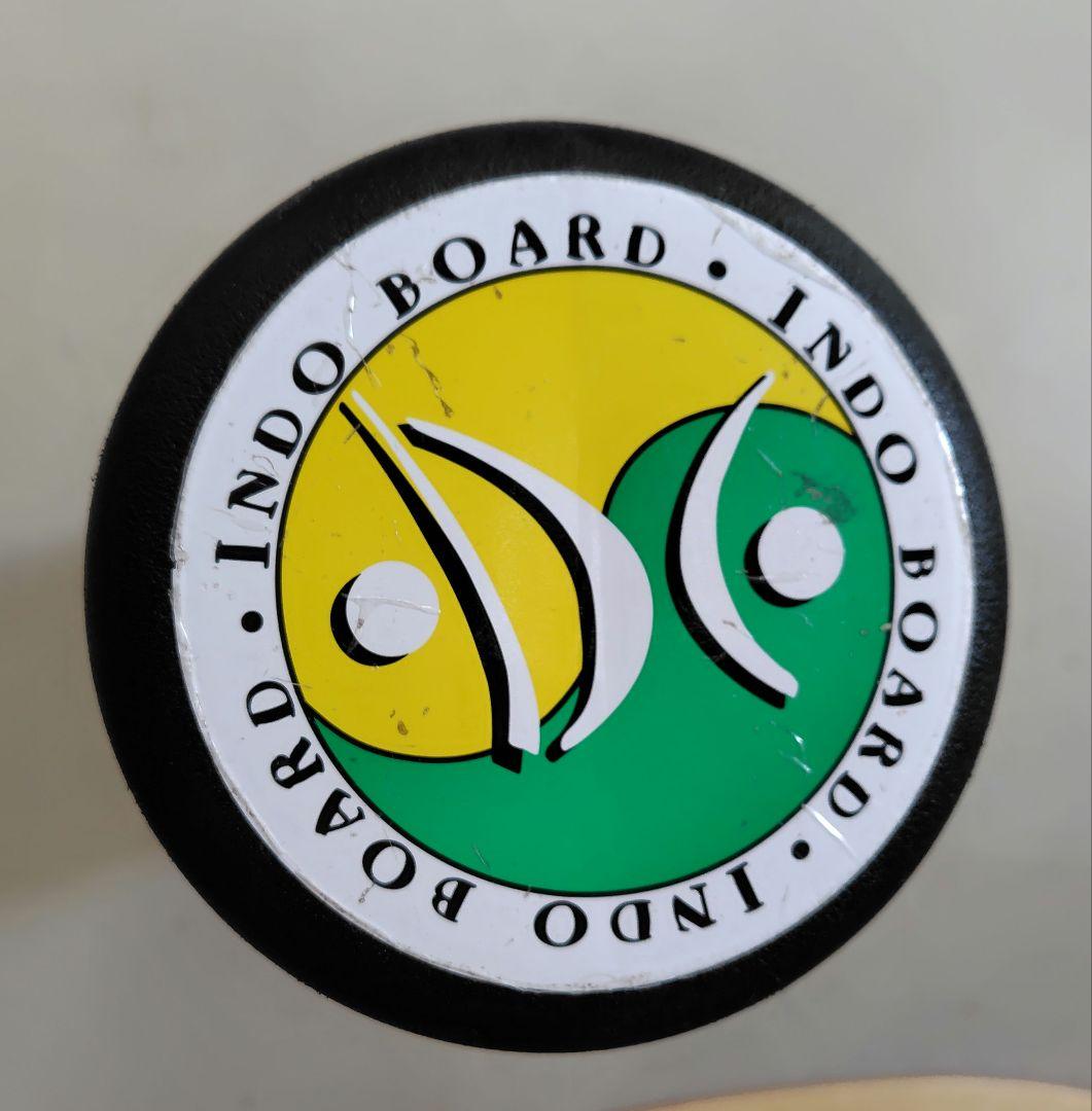 ⚠️注意【状態悪い】INDO BOARD バランスボードローラー付トレーニング用