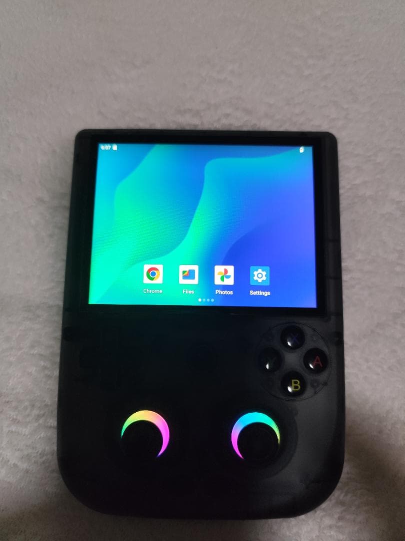 Anbernic RG406V Android13 クリアブラック 中華ゲーム機