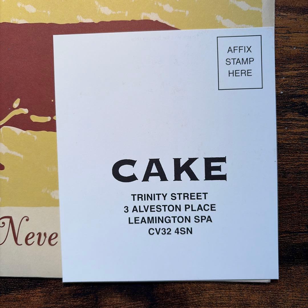 CAKE Never There 7”