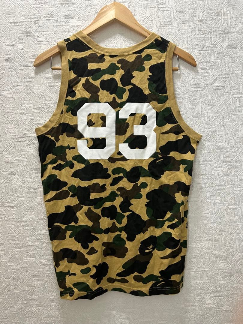 A BATHING APE 93 タンクトップ カモフラ M