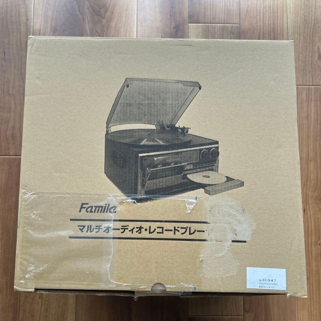 【新品未使用】Familia FL-90G マルチオーディオ・レコードプレーヤー