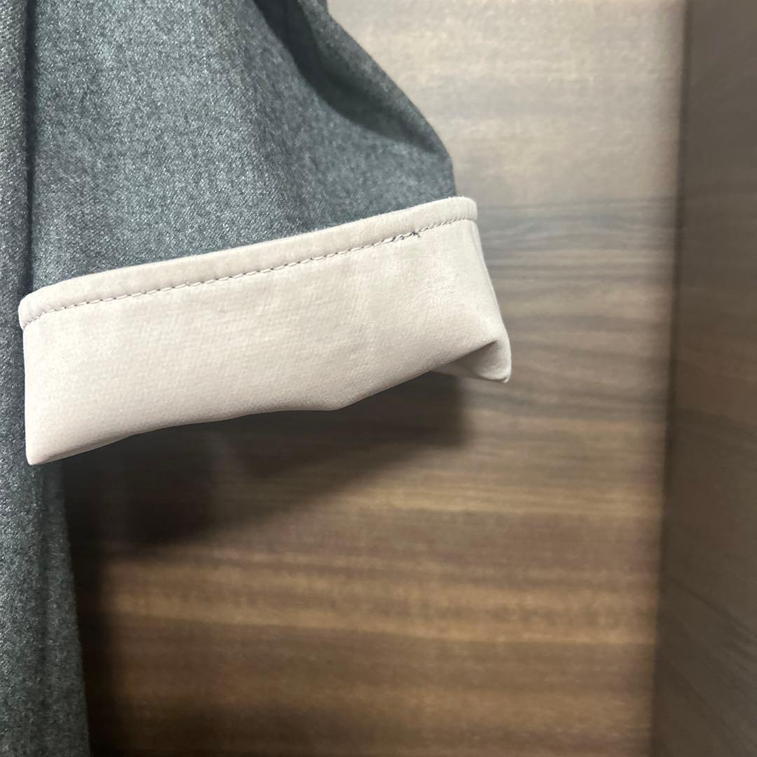 foxey グレー　ミンクファー付き　グレーコート